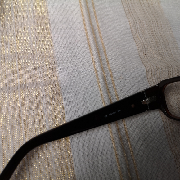 GUCCI 1572 Rectangular Brown Eyeglasses Frames Classic - Picture 7 of 11